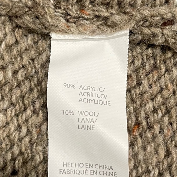 Bass Tan Fringed Long Cardigan - Picture 11 of 12